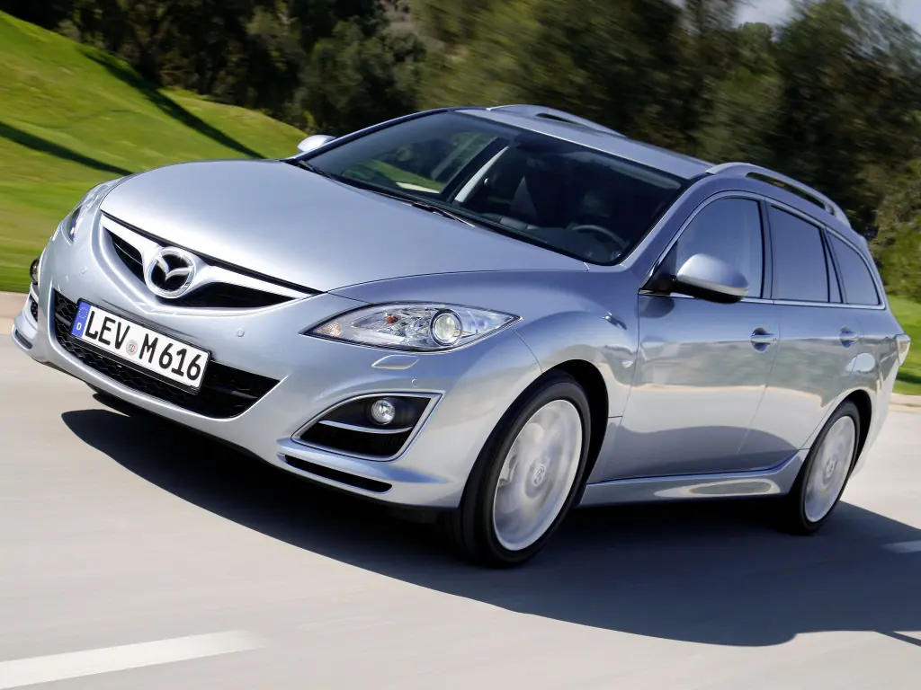 Mazda Mazda6 (GH) 2 поколение, рестайлинг, универсал (03.2010 - 07.2012)